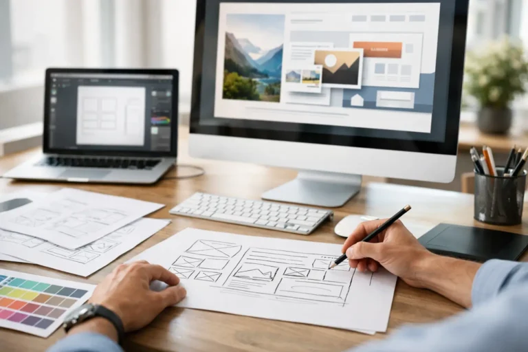 Webdesign ohne Template wirkt anders
