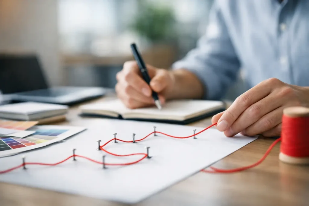 So kannst du den roten Faden im Branding finden